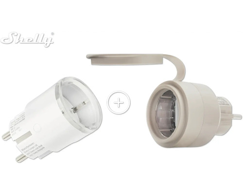 Steckdose und Stecker für den Aussenbereich