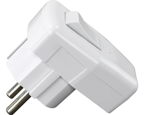 Steckdosenadapter mit Schalter