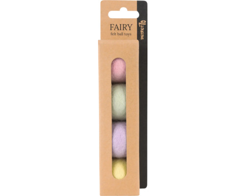 Fairy Filzbälle Spielzeug in Verpackung