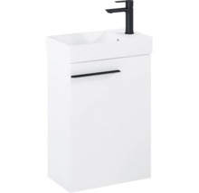 Waschbeckenunterschrank mit Wasserhahn