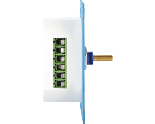 Dimmer für die Wandmontage mit Drehknopf und Anschlussklemmen
