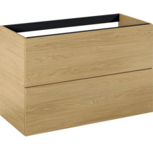 Waschtischunterschrank mit zwei Schubladen