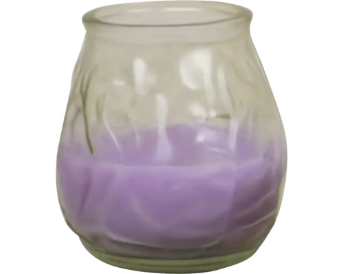 Bistroglas Duftkerze Citronella Ø 9 cm x H 10 cm violett Duftkerze in Glas