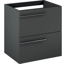 Waschtischunterschrank mit zwei Schubladen und Griffen