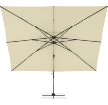 Rechteckiger Sonnenschirm mit Metallgestell