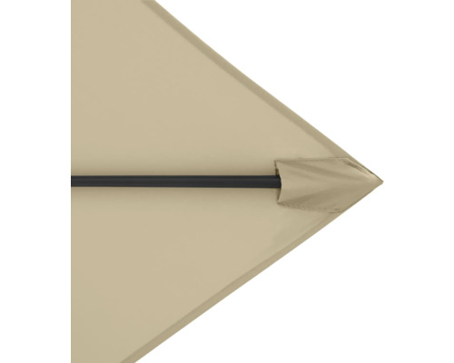 Detailansicht einer Schirmspitze