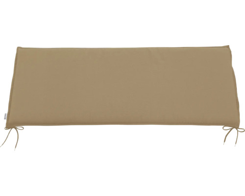 Bankauflage aus Textil mit Bindebändern