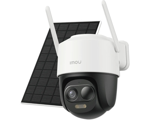 Überwachungskamera IMOU Cell PT 2C Kit 5MP + Solar, App Steuerung, IP65 Überwachungskamera mit Solarpanel und Imou Logo
