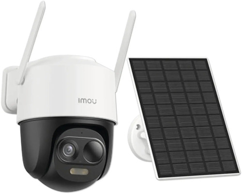 Überwachungskamera mit Solarpanel für den Außenbereich
