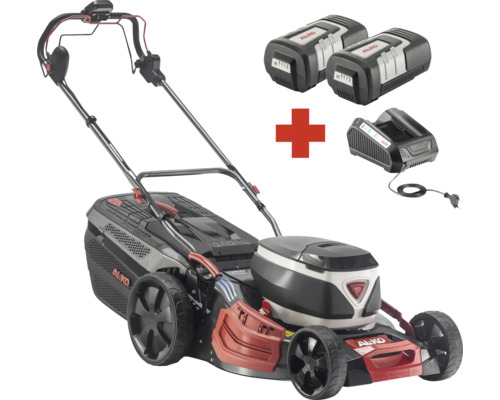 Akku Rasenmäher AL-KO 5.12 LI VS-W inkl. Akku 36 V, 4 Ah und Ladegerät Akkurasenmäher mit zwei Akkus und Ladegerät