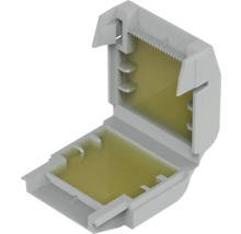 Dachrinnenwinkel in geöffneter Form