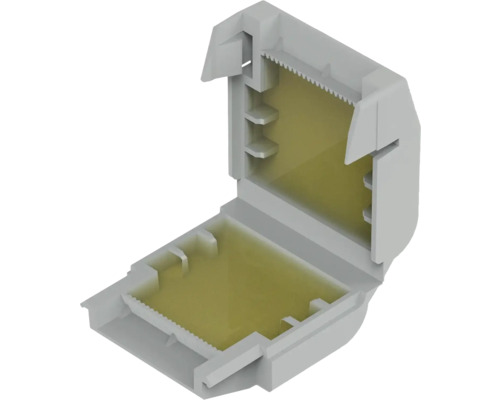 Dachrinnenwinkel in geöffneter Form