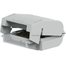 Wago Verbindungsklemme mit Hebel geöffnet