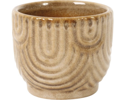 Keramik Blumentopf mit Muster