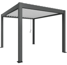 Freistehende Terrassenüberdachung mit Lamellendach