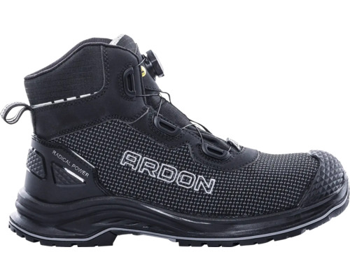 S3 Sicherheitshalbstiefel ARDON BRICK Größe 44 schwarz Schwarzer Ardon Sicherheitsstiefel