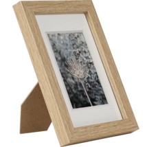 Bilderrahmen mit Holzstruktur und Aufsteller