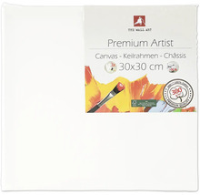 The Wall Art Premium Artist Leinwand Keilrahmen Châssis 30x30 cm, 3 Stück