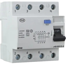 Fehlerstromschutzschalter 40 Ampere