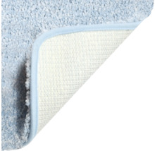 Detailansicht einer Badematte mit rutschfester Rückseite