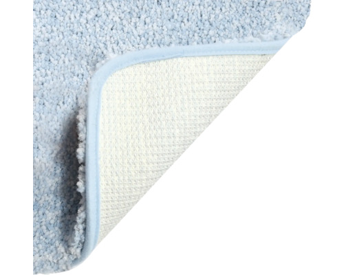 Detailansicht einer Badematte mit rutschfester Rückseite