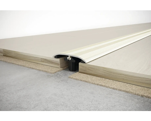 Bodenprofil zur Verbindung zweier Bodenbeläge mit unterschiedlicher Höhe.