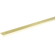 Treppenkantenprofil aus Holz mit Schrauben