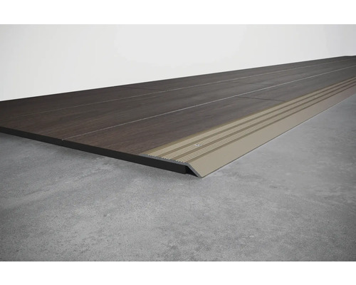 Bodenbelag mit Übergangsprofil