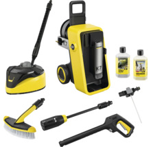 Kärcher Hochdruckreiniger K7 mit Zubehör wie Flächenreiniger, Waschbürste, Strahlrohr und Reinigungsmittel