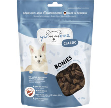 Yummeez Bonies mit Lachs, getreidefreie Hundesnacks im wiederverschließbaren Beutel