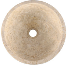 Aufsatzwaschbecken aus Marmor mit rundem Design