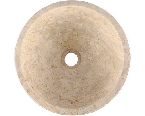 Aufsatzwaschbecken aus Marmor mit rundem Design