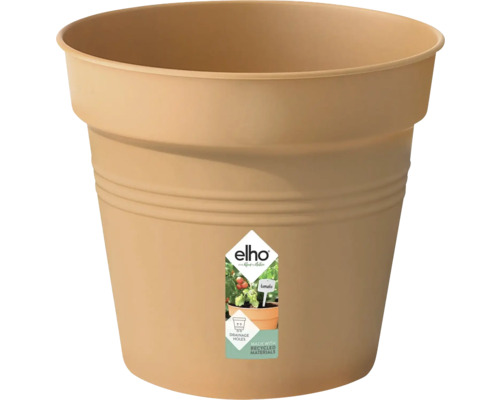 Pflanztopf elho Green Basics Kunststoff Ø 11 H 10 cm terracotta Blumentopf aus Kunststoff für den Garten oder Innenbereich