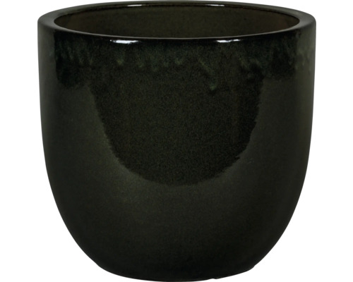 Pflanztopf Lafiora Fibreclay 30 x 30 x 26 cm grün Keramik Pflanztopf für Zimmerpflanzen