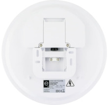 Rückseite einer weißen Anbauleuchte