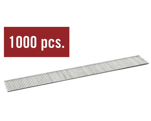 Streifennägel im Magazin mit der Angabe 1000 Stück