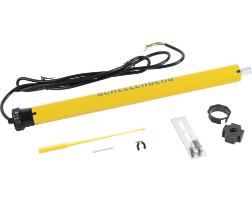 Schellenberg Rollladenmotor mit Zubehör für die Rollladensteuerung