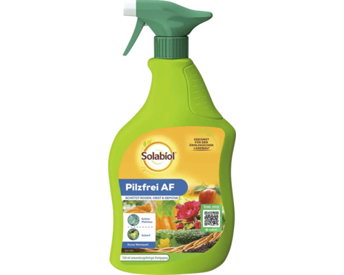 Solabiol Pilzfrei AF Pumpspray 750ml zum Schutz von Rosen, Obst und Gemüse