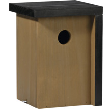 Vogelhaus aus Holz mit rundem Eingangsloch