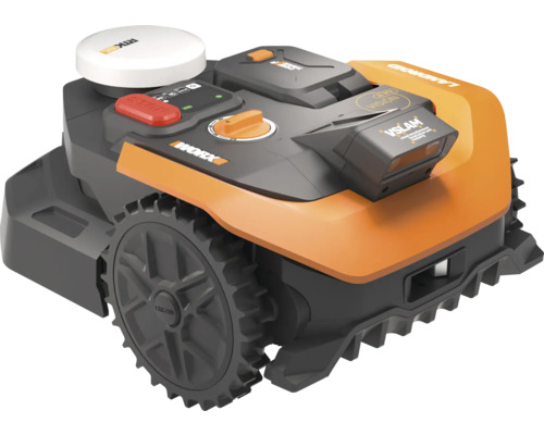 Worx Mähroboter mit RTK Antenne und VSLAM Technologie