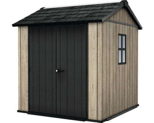 Gartenschuppen mit Doppeltür und Fenster