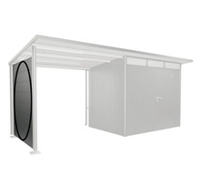 Seitenwand für Gerätehaus mit Türrahmen