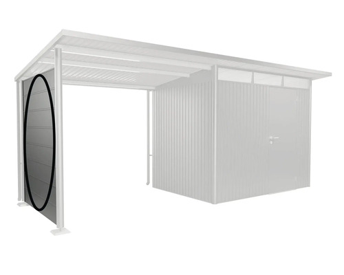 Seitenwand für Gerätehaus