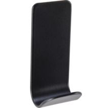 Einzelner schwarzer Wandhaken