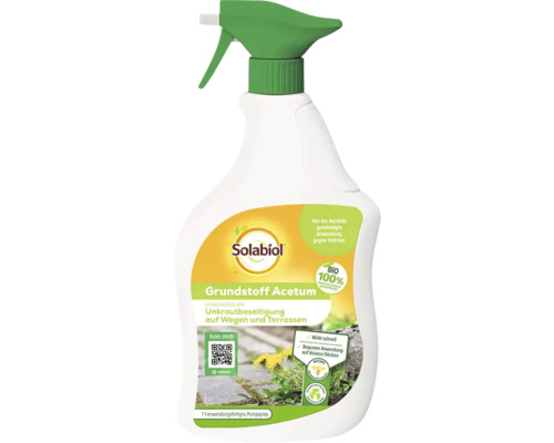 Solabiol Unkrautvernichter Pumpspray für Wege und Terrassen