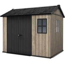 Gartenschuppen mit Doppeltür und Fenstern