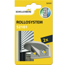 Schellenberg Rollladensystem 52101, inklusive zwei Stück Rollladenaufhängung