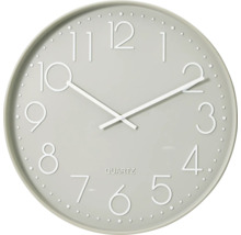 Runde Quarzwanduhr mit Stunden- und Minutenzeiger