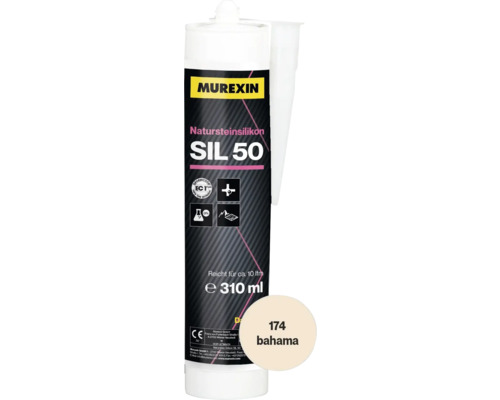 Murexin Natursteinsilikon SIL 50, 310 ml Kartusche