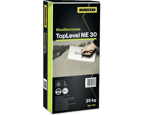 Nivelliermasse Extrem NE 30 Murexin 25kg Murexin TopLevel NE 30 Nivelliermasse, 25 kg, Verpackung